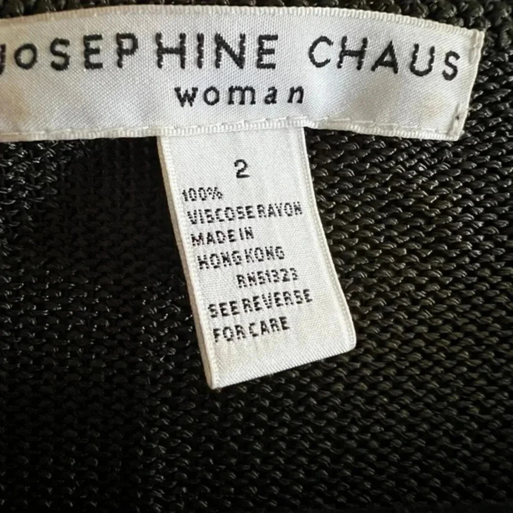 Josephine Chaus.  Dark Olive Knit Tank.  Size 2-Size conversion 18/20 - Picture 2 of 2